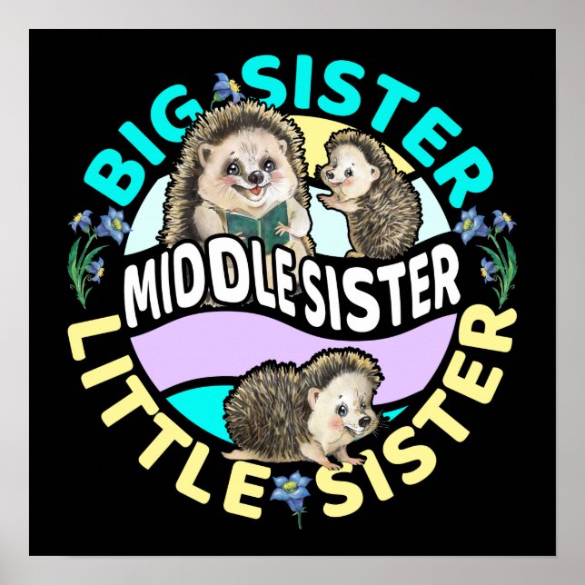 Affiche Middle Sister est une grande et petite soeur (Devant)
