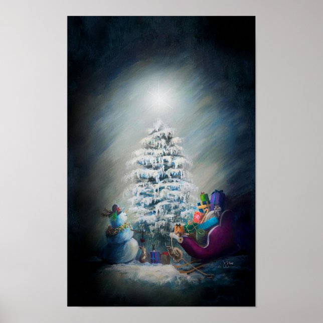 Affiche Midnight Christmas 11 x 17 (Devant)