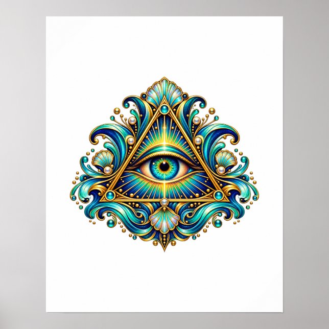 Affiche Midnight Compass Eye (Devant)
