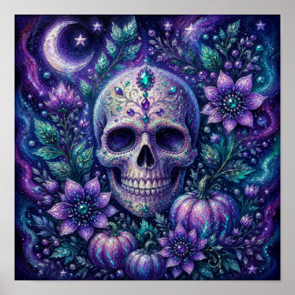 Affiche MidNiteMysticSkull