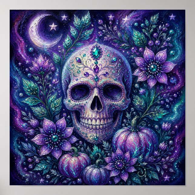 Affiche MidNiteMysticSkull (Devant)
