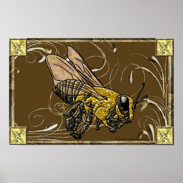 Affiche Miel Bee (Devant)
