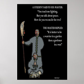 Affiche Mieux vaut être guerrier