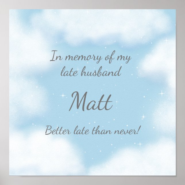 Affiche "Mieux vaut mari tard que jamais" Drôle de Coutume (Devant)