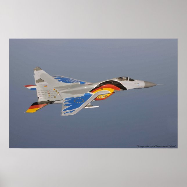 Affiche Mig-29 (Devant)