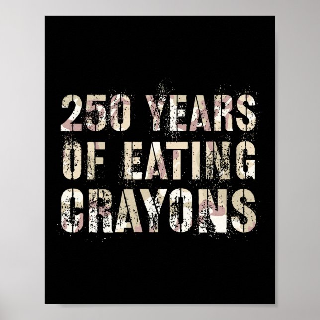 Affiche Mignon 250 ans de consommation de crayons Équipe d (Devant)