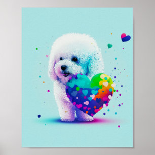 Affiche Mignon chiot Corgi gallois