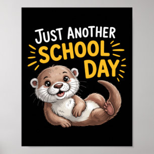 Affiche Mignon design de dessin animé d'une autre journée