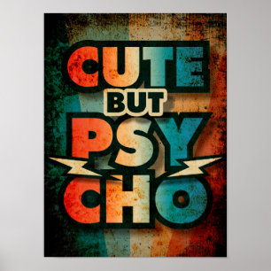Affiche Mignon Mais Psychopathe