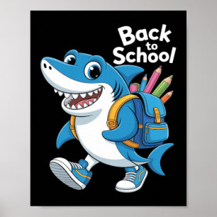 Affiche Mignon Tralalero Tralala Cerveau Pourri Italien Re