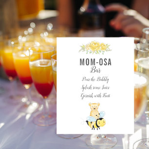 Affiche Mignonne Maman-Osa Bar Teddy Bear Genre Revela