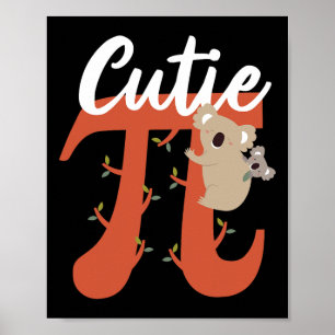 Affiche Mignonne Pi Day Mathématiques Cutie Pie Par