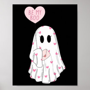 Affiche Mignonne Seras-Tu Mon Halloween Fantôme De Boo ! P