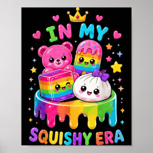 Affiche Mignons Personnages Kawaii Vibes Douces Pour Fille