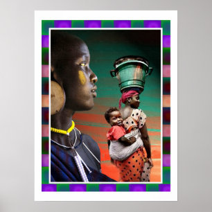 Affiche Migration africaine.
