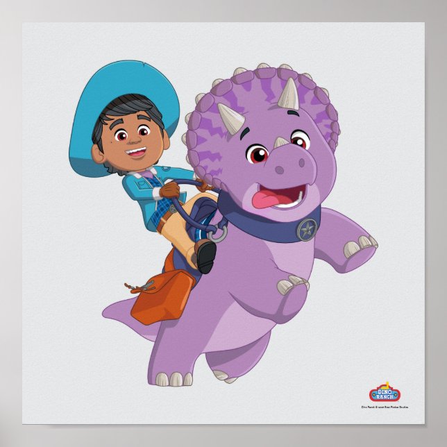 Affiche Miguel et Tango | Dino Ranch (Devant)