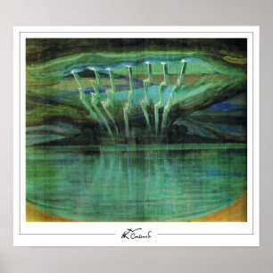 Affiche Mikalojus Konstantinas Ciurlionis Zedign Art Post.