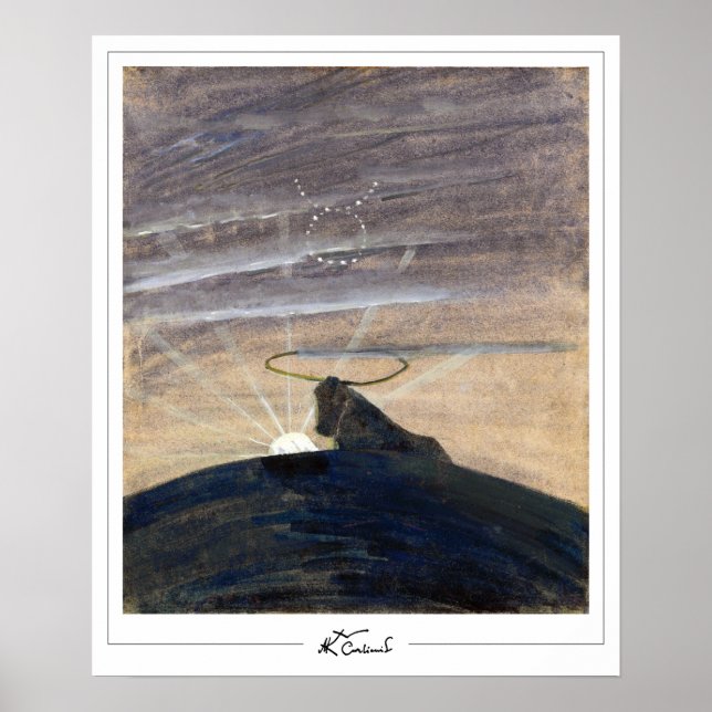 Affiche Mikalojus Konstantinas Ciurlionis Zedign Art Post. (Devant)