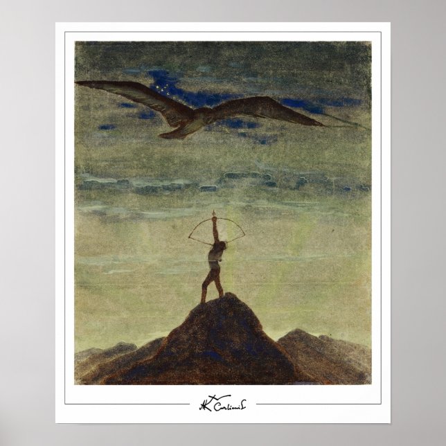 Affiche Mikalojus Konstantinas Ciurlionis Zedign Art Post. (Devant)