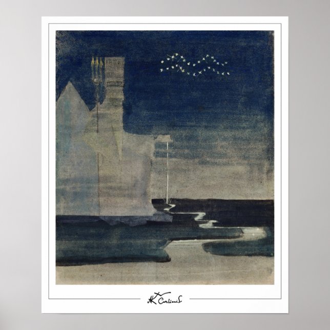 Affiche Mikalojus Konstantinas Ciurlionis Zedign Art Post. (Devant)