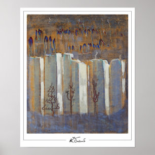 Affiche Mikalojus Konstantinas Ciurlionis Zedign Art Post.