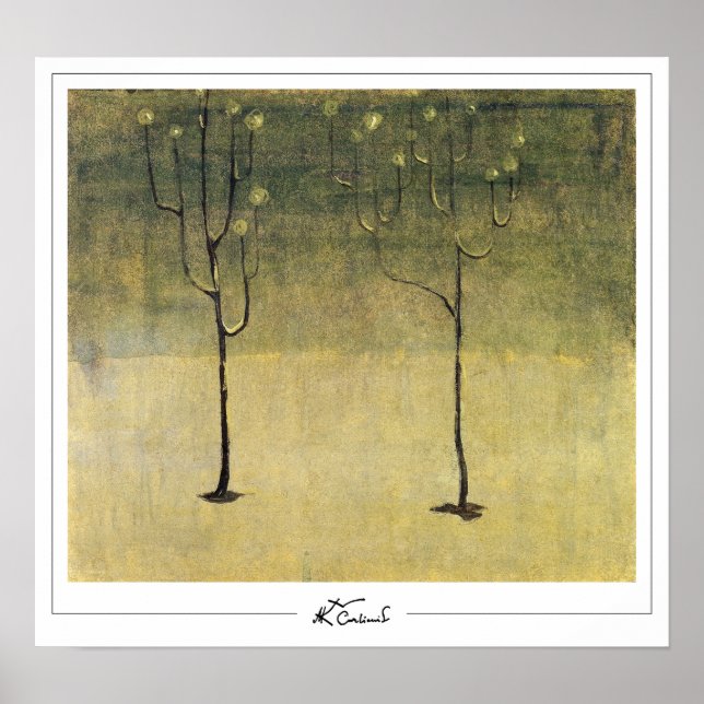 Affiche Mikalojus Konstantinas Ciurlionis Zedign Art Post. (Devant)