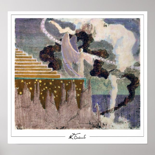 Affiche Mikalojus Konstantinas Ciurlionis Zedign Art Post. (Devant)