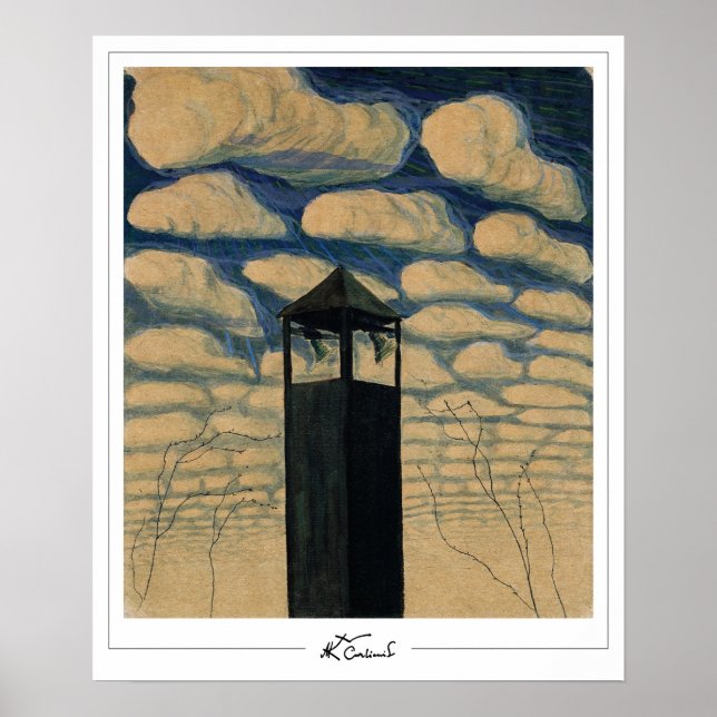 Affiche Mikalojus Konstantinas Ciurlionis Zedign Art Poste (Devant)
