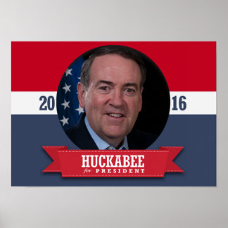 AFFICHE MIKE HUCKABEE 2016