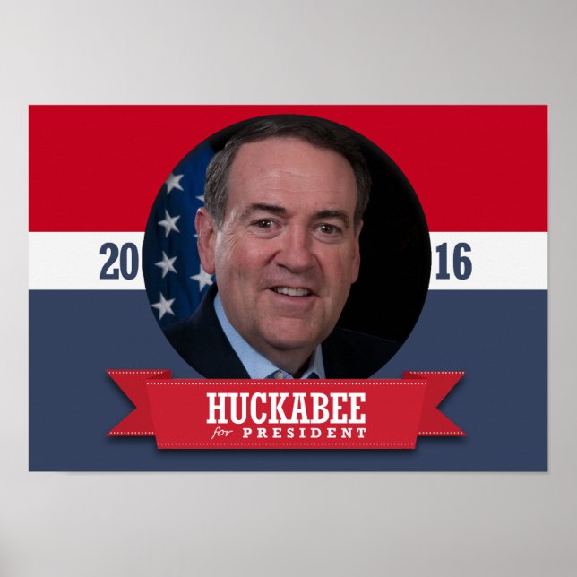 AFFICHE MIKE HUCKABEE 2016 (Devant)