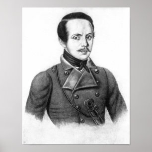 Affiche Mikhail Yuryevich Lermontov
