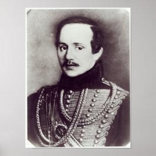 Affiche Mikhail Yuryevich Lermontov