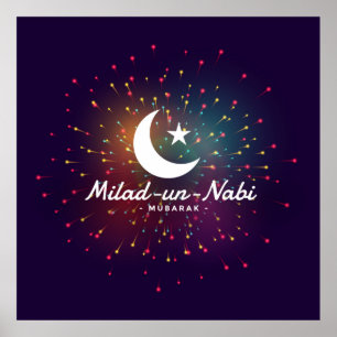 Affiche Milad-un-Nabi Mubarak