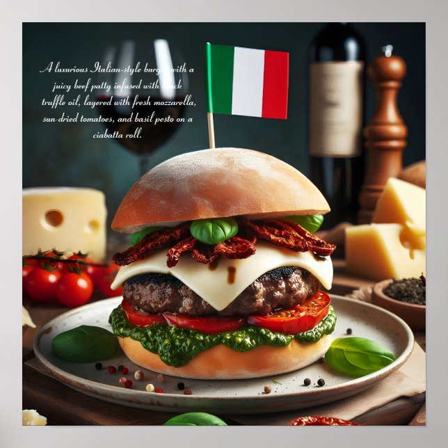 Affiche Milanesa pour grignoter : Trésor de Truffe (Devant)