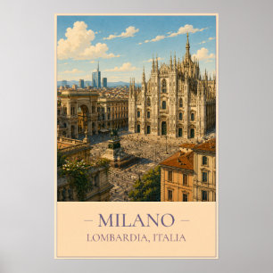 Affiche Milano