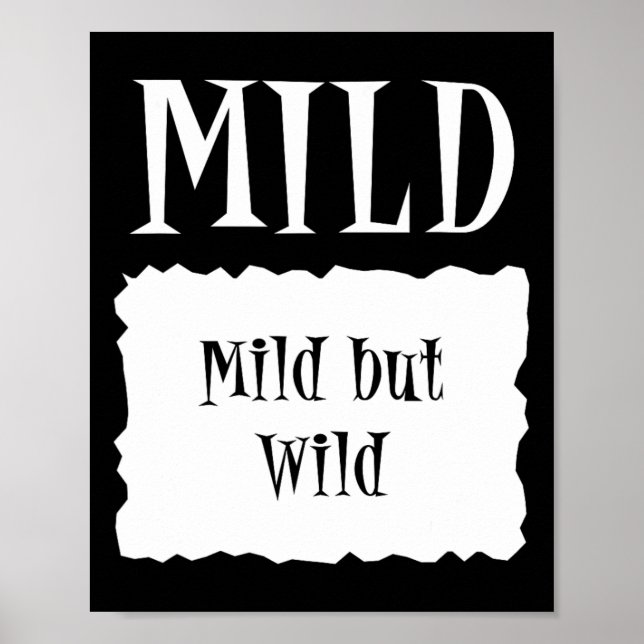 Affiche MILD - Halloween Paquet chaud Costume Taco (Devant)