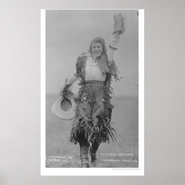 Affiche Mildred Douglas. (Devant)