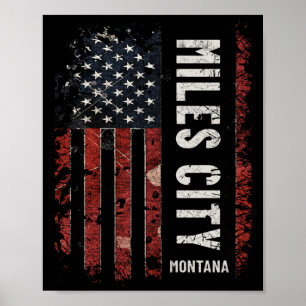 Affiche Miles City Montana