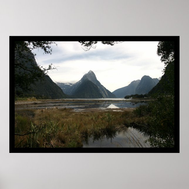 Affiche Milford Sound (Devant)
