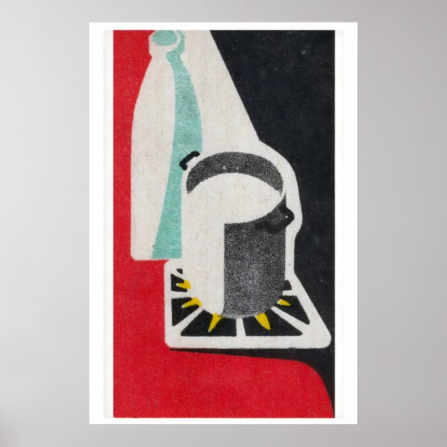 Affiche Milk Pot - Matchbox Print - Aesthetic Wall Art (Devant)