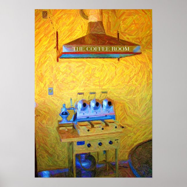 AFFICHE MILL DE CAFÉ (Devant)
