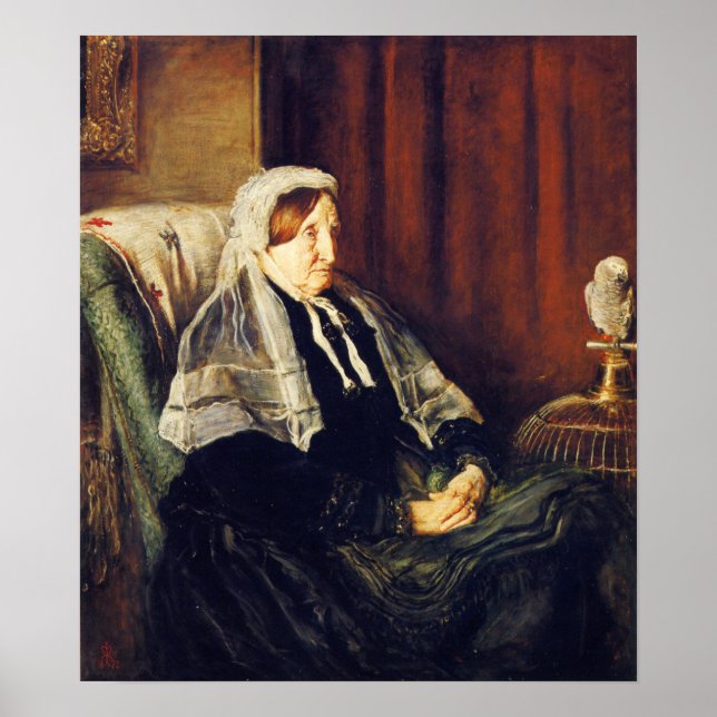 Affiche Millais - Isabella Heugh 1872 (Devant)