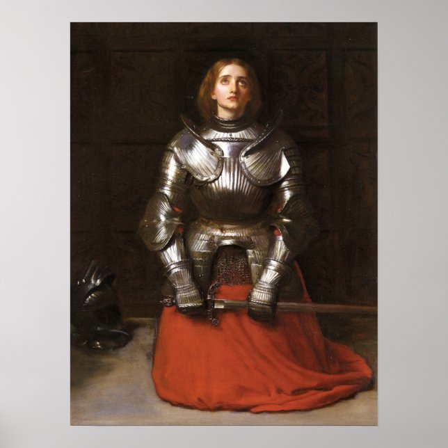 Affiche Millais - Jeanne D'Arc (Devant)