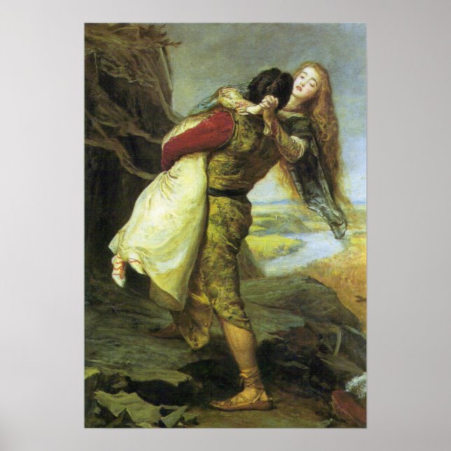 Affiche Millais - La Couronne d'Amour, 1875 (Devant)