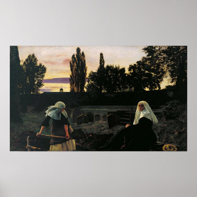 Affiche Millais - La Vallée du Repos (Devant)