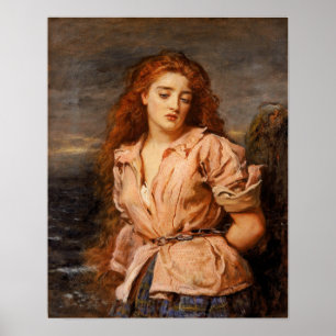 Affiche Millais - Le Martyr Du Solway 1871