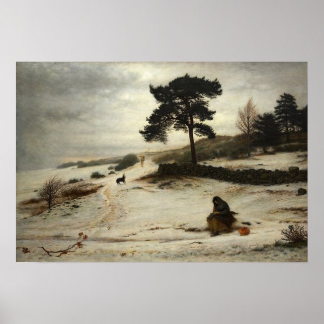 Affiche Millais - Souffle, souffle, vent d'hiver (Devant)
