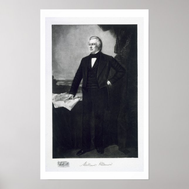 Affiche Millard Fillmore, 13e président des États-Unis (Devant)