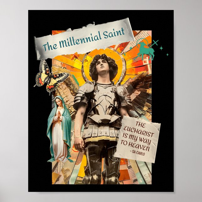 Affiche Millennial Saint The Eucharist Way To Heaven  (Devant)