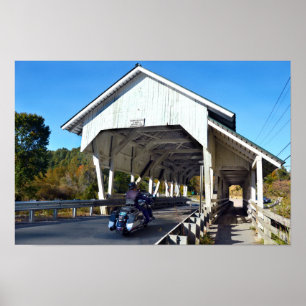 Affiche Miller's Run Covered Bridge, Lyndon, Vermont